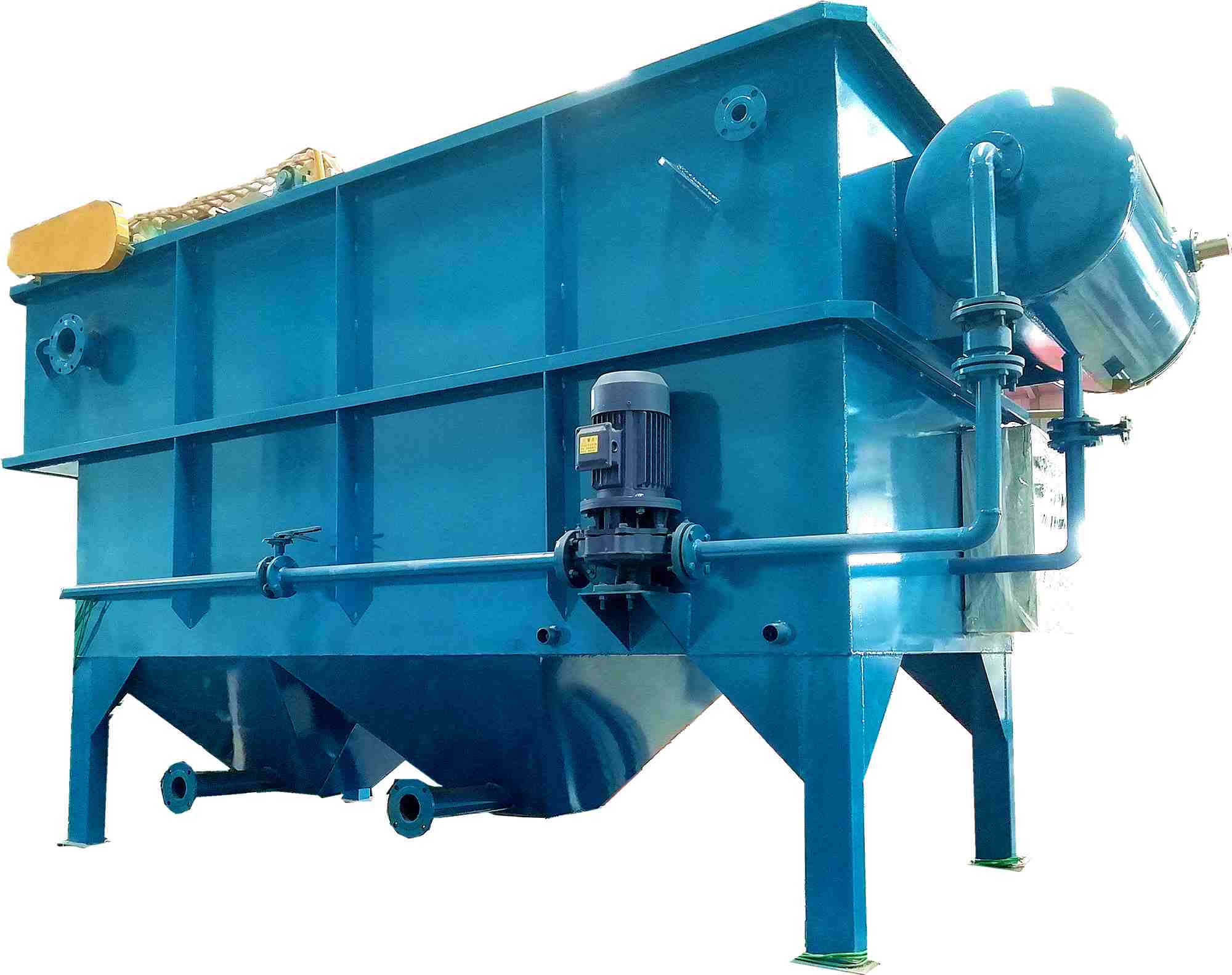 溶氣氣浮機運行過程中出現(xiàn)異常震動現(xiàn)象，2種方法幫你解決！2