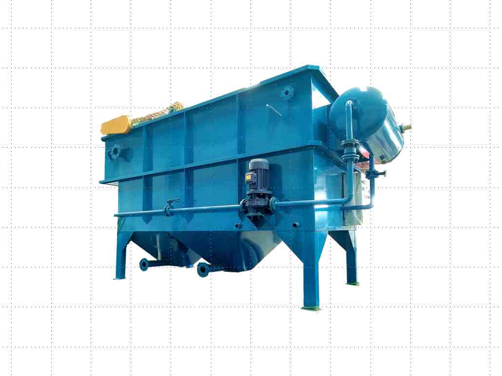 600噸廢水處理采用怎么樣的氣浮機(jī)？-樂中環(huán)保